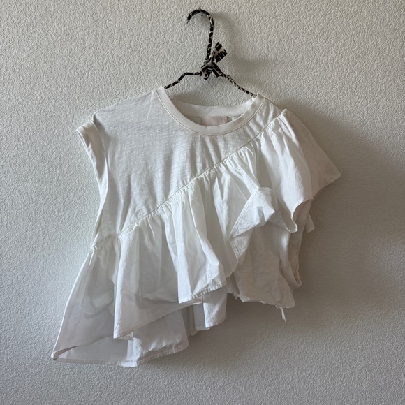 Cinq a Sept Asymmetrical Tee - Picture 1 of 4
